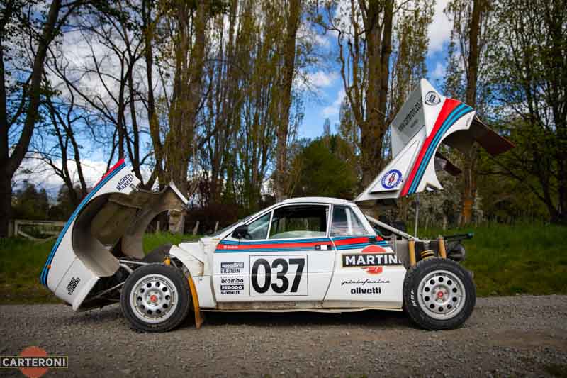 Completed Carteroni turnkey Lancia 037 re-creation in Martini livery